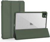 iPad Pro 11 (2020) hoes - Schokbestendige Tri-Fold Case met TPU frame - Alpha Smart Folio Case - Groen