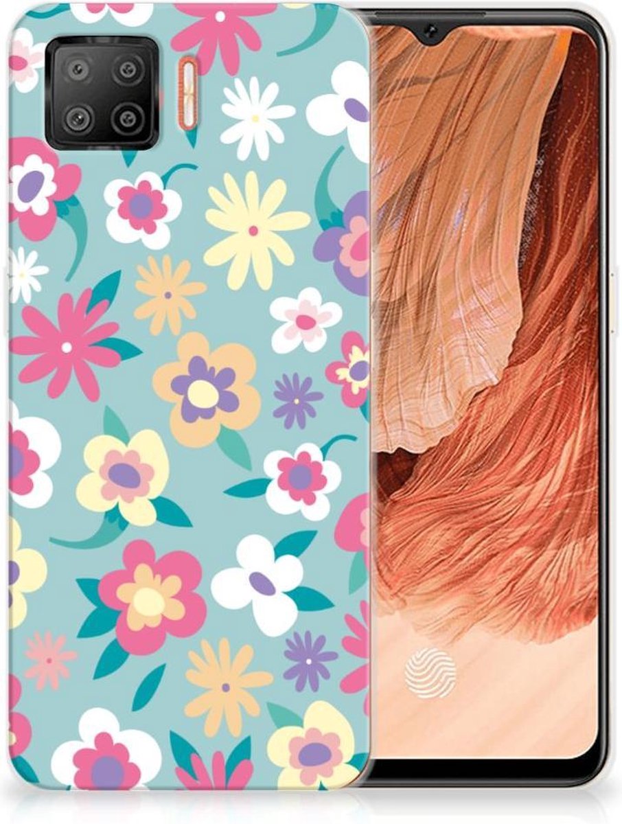 OPPO A73 4G TPU Case Flower Power