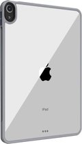 Shop4 - iPad Pro 11 (2018) Hoes - Harde Back Case Transparant Grijs