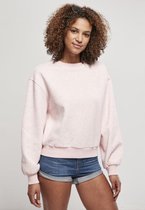 Urban Classics Sweater/trui -S- Oversized Color Melange Roze