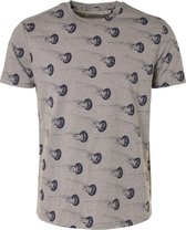 No Excess T-Shirt Mannen Dark Grey, S