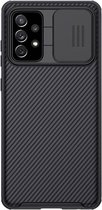Telefoonhoesje geschikt voor Samsung Galaxy A72 5G - Nillkin CamShield Pro Case - Zwart