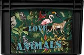 Fietskrat Bicibo Animal love - groot