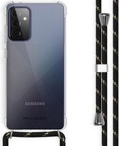 iMoshion Backcover met koord Samsung Galaxy A72 hoesje - Zwart Goud