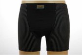 Gentlemen heren Boxershort smal streepje - XXL - Zwart