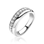 ZINZI ring ZIR1737 - Zilver 925 - Zirkonia