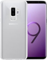 Samsung S9 Plus Hoesje Transparant Siliconen - Samsung Galaxy S9 Plus Case - Samsung S9 Plus Hoes - Transparant