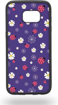 Purple Ladybird Telefoonhoesje - Samsung Galaxy S7 Edge