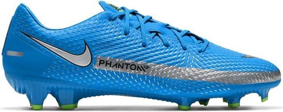 Nike Phantom GT Aademy MG Sportschoenen - Maat 44.5 - Mannen - blauw/zilver/groen  | bol.com