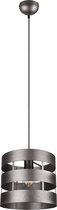 LED Hanglamp - Trinon Doncan - E27 Fitting - 1-lichts - Rond - Mat Nikkel - Aluminium