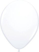 Witte ballonnen | 50 stuks