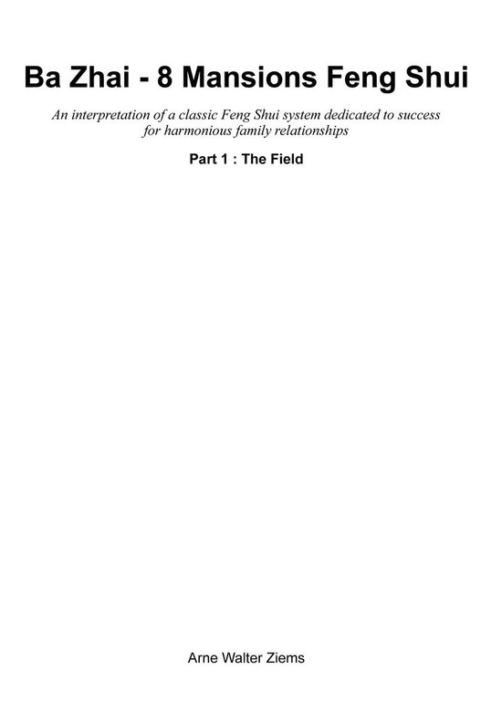 Othala Feng Shui Reflections 1 - Ba Zhai - 8 Mansions Feng S ... - cover