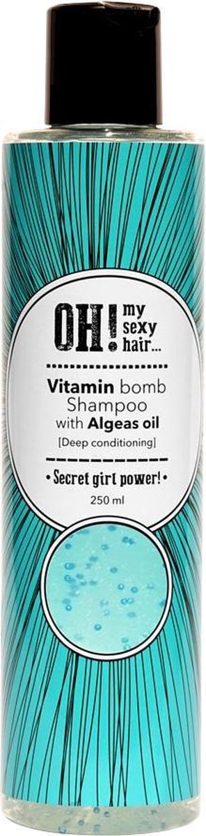 Vitamin Bomb Shampoo met algenolie 250ml
