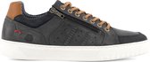 NoGRZ W.Tubby - Leren Herensneakers - Veterschoenen - Blauw Leer - Maat 44