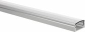 LED strip profiel Potenza aluminium laag 5m (2 x 2,5m) incl. transparante afdekkap