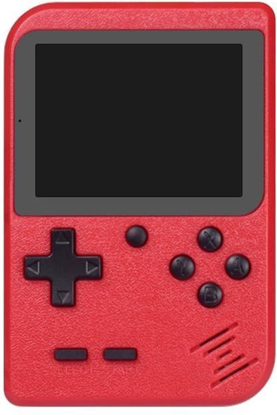 Console de jeu rétro 400 Jeux Mini Mobile Rétro Vidéo Console De Jeu De  Main Advanced Boy 8-Bit Built-in 400 Gameboy 3.0 LCD Couleur Rouge aijia
