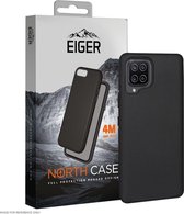 Eiger North Series Samsung Galaxy A12 Hoesje Back Cover Zwart