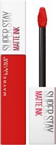 Bol.com Maybelline New York - SuperStay Matte Ink Lippenstift - 320 Individualist - Rode - Matte Langhoudende Lippenstift - 5 ml aanbieding