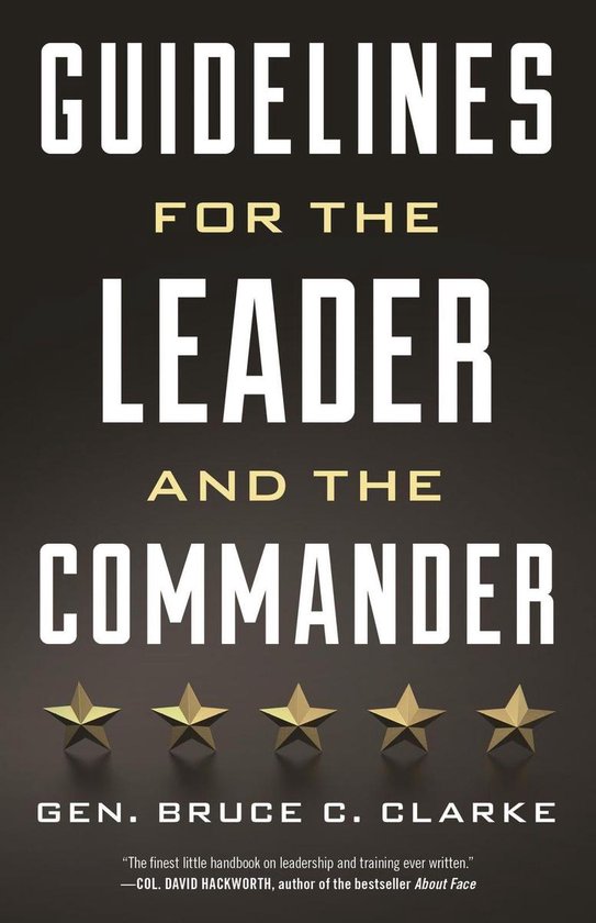 Guidelines for the Leader and the Commander - cover