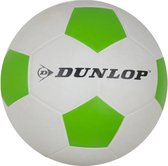 Dunlop Voetbal Maat 5 Rubber Wit/groen