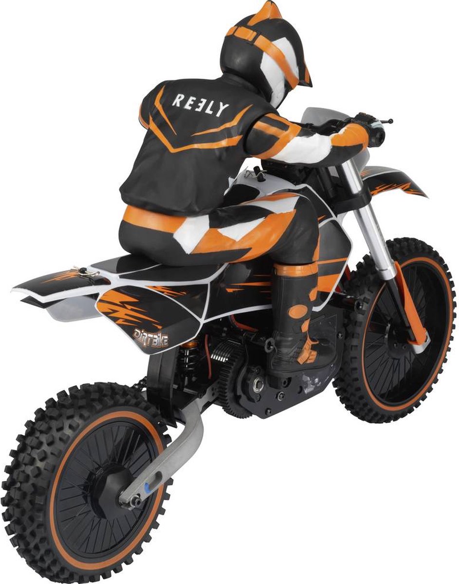 Reely Dirtbike Brushless 1:4 RC Moto Électrique RTR 2.4 GHz | bol