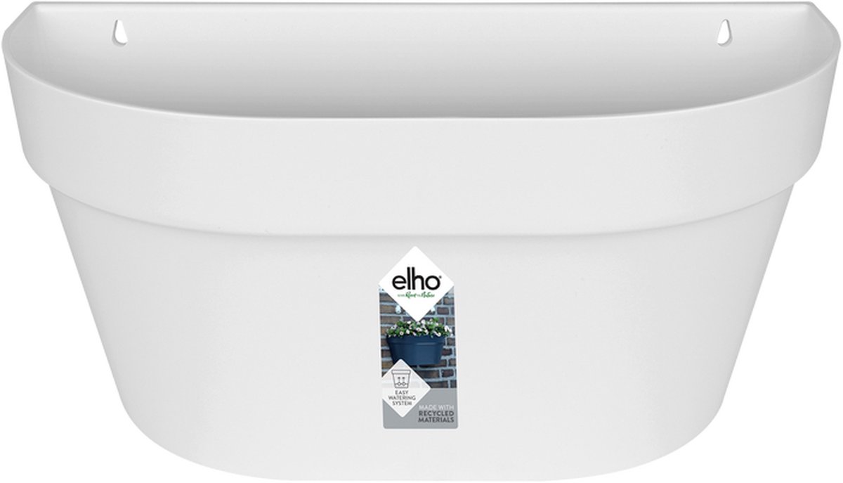 Elho Loft Urban Soucoupe Ronde 30 Jaune Miel - Soucoupe Extérieur 30.2 X H 4.1 Cm - Plastique Recyclé