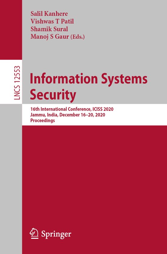 Information Systems Security - cover