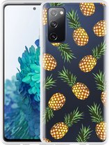 Hoesje Geschikt voor Samsung Galaxy S20 FE Ananas