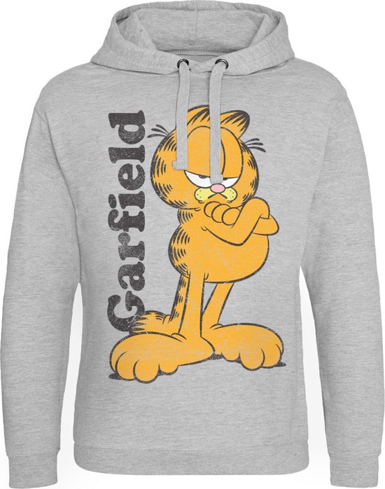 Garfield Hoodie/trui -2XL- Garfield Grijs