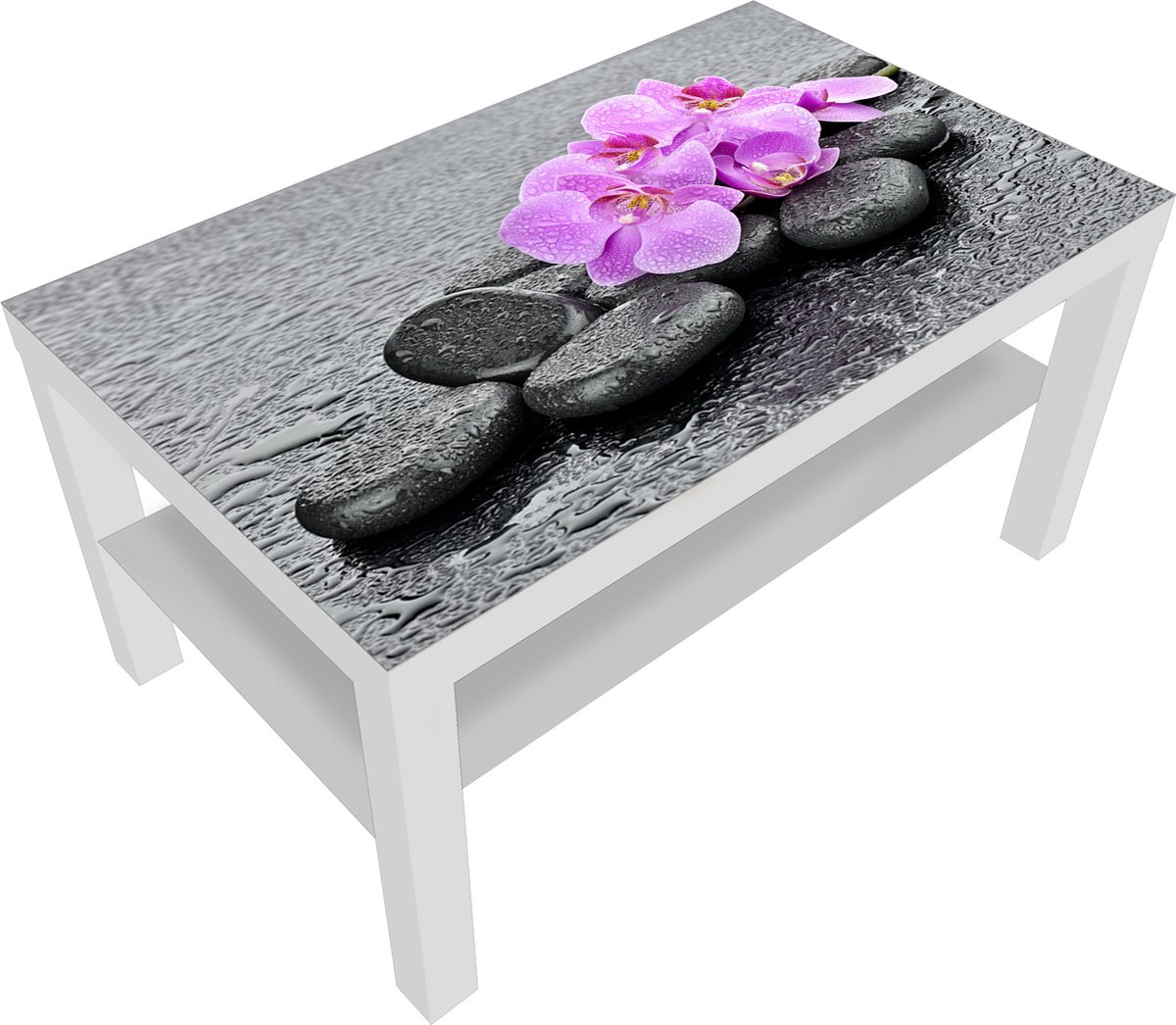 IKEA LACK Table basse Plateau en Verres 90x55cm Table d'appoint Salon Table...