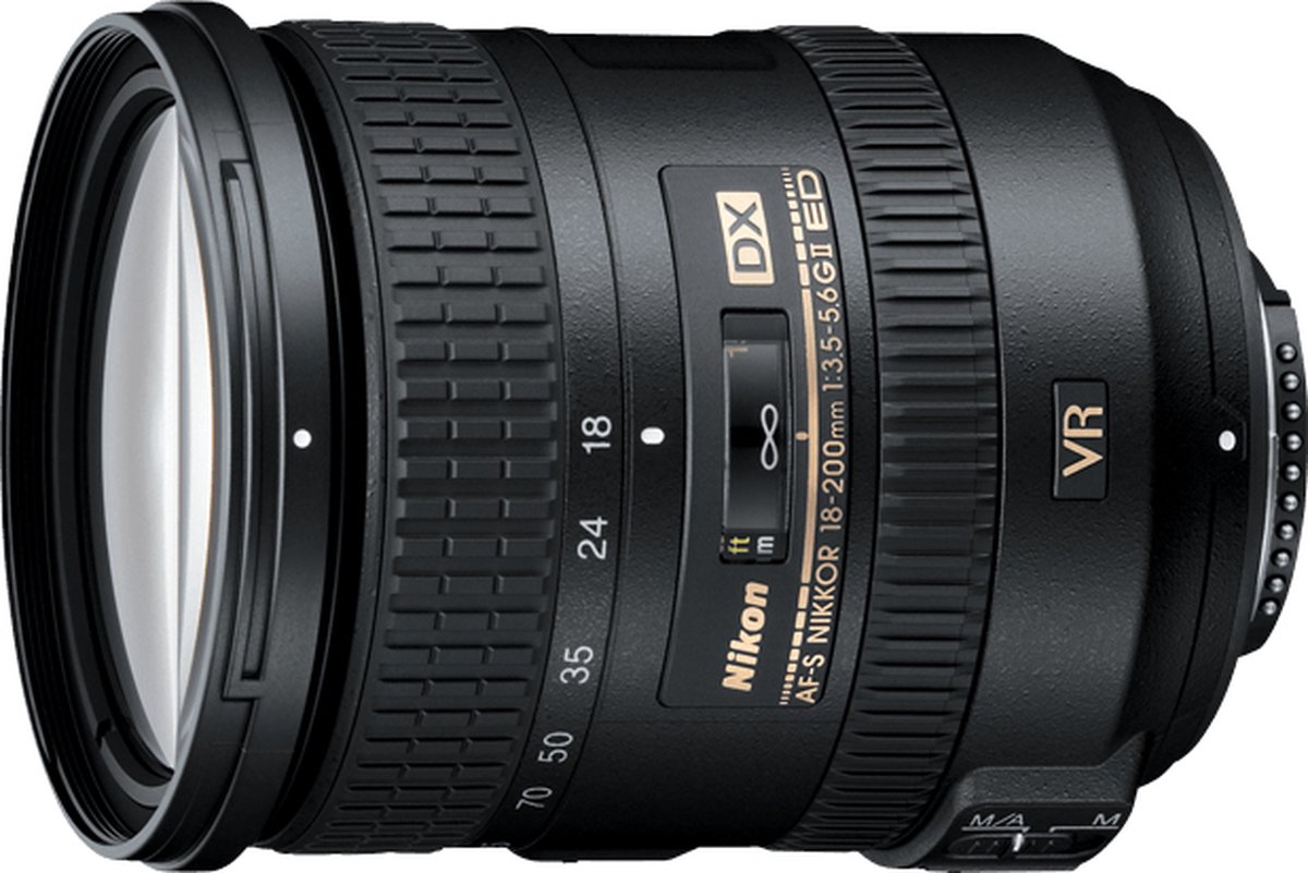 Nikon AF-S DX NIKKOR 18-200mm Lens - f/3.5-5.6G ED VR II
