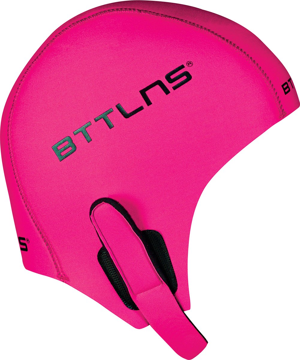 BTTLNS Neopreen badmuts - Badmuts - Swimcap - Bescherming tegen de kou - 3mm neopreen - Velcro sluiting - Geen verstikkend gevoel - Khione 1.0 - Roze — afbeelding 6