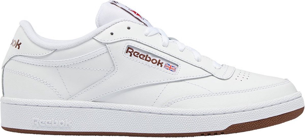 REEBOK CLASSICS Club C 85 Sneakers - Ftwr White / Ftwr White / Trail Brown S23-R - Heren - EU 43