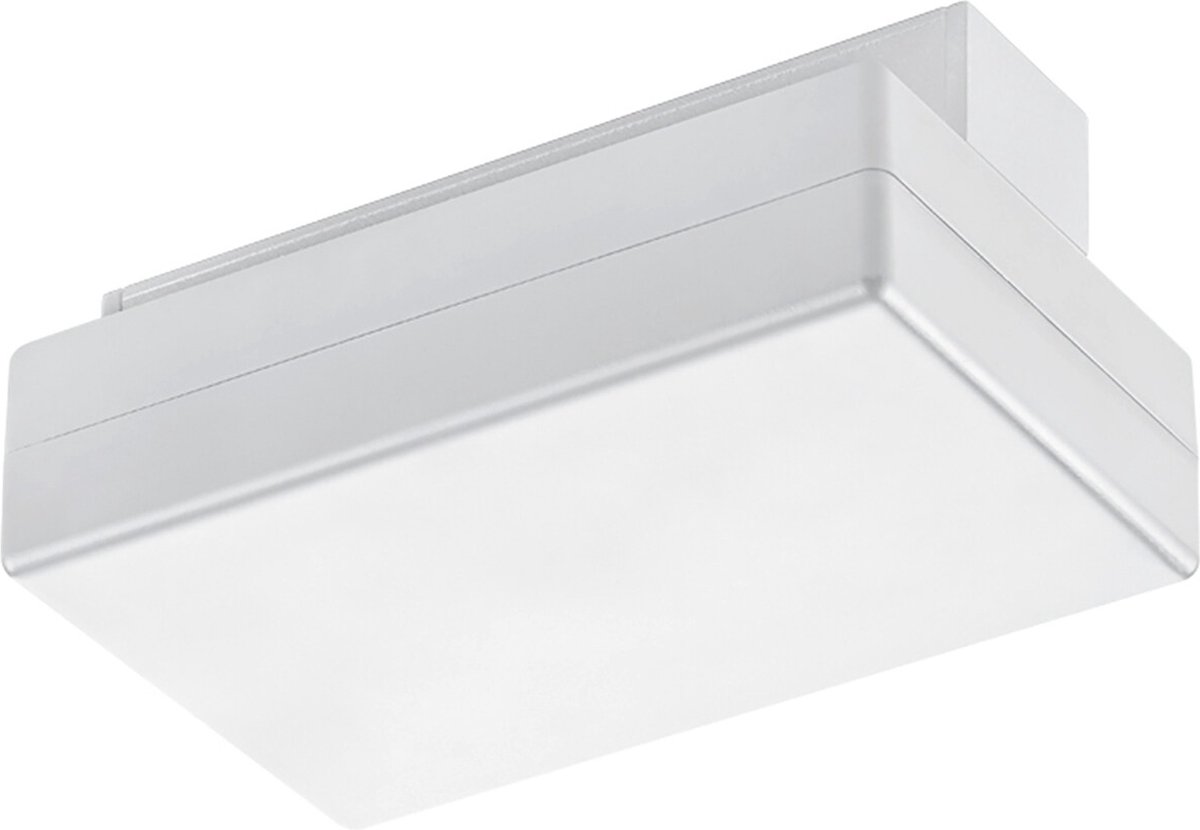 Spanningsrail Voedingsconnector met Fasewisselaar - DUOLINE - 2 Fase - Mat Wit