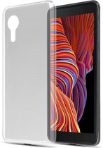 Coque Cadorabo pour Samsung Galaxy XCover 5 en COMPLÈTEMENT TRANSPARENT - Coque de protection en silicone TPU souple