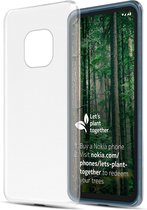 Cadorabo Hoesje geschikt voor Nokia XR20 in VOLLEDIG TRANSPARANT - Beschermhoes gemaakt van flexibel TPU Silicone Case Cover