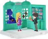 Wizarding World Harry Potter, Magical Minis, Boutique de bonbons Honeydukes avec 2 figurines exclusives et 5 accessoires, jouets pour enfants à partir de 6 ans