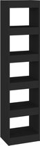 vidaXL - Boekenkast/kamerscherm - 40x30x166 - cm - zwart