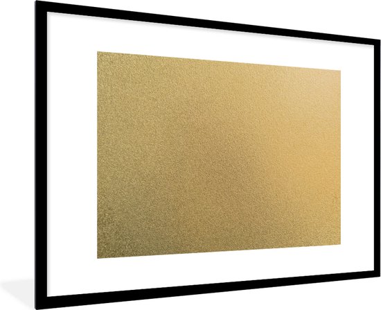 Image encadrée - Structure en métal du cadre photo doré 120x80 cm - Affiche  encadrée... | bol.com