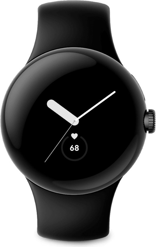 Google Pixel Watch - 41 mm - met GPS - Zwart (Zwart)