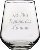 Drinkglas gegraveerd - 42,5cl - La Plus Sympa des Mamans