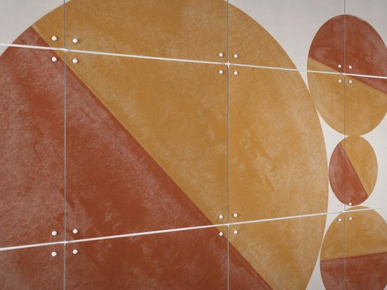 IXXI Burnt Orange Bols - Décoration murale - Abstrait - 80 x 60 cm