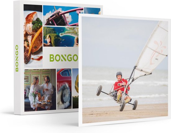 Bongo Bon - BLOKARTEN EN POWERKITEN AAN ZEE VOOR 2 PERSONEN - Cadeaukaart cadeau voor man of vrouw