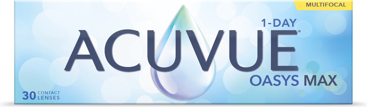 -2.75 - ACUVUE® OASYS MAX 1-Day MULTIFOCAL - Medium - 30 pack - Daglenzen - BC 8.40 - Multifocale contactlenzen