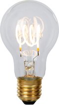 Lucide A60 - Filament lamp - Ø 6 cm - LED Dimb. - E27 - 1x4,9W 2700K - Transparant