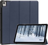 iMoshion Tablet Hoes Geschikt voor Nokia T21 - iMoshion Trifold Bookcase - Donkerblauw