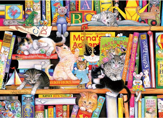 Foto: Cobble hill family puzzle 350 pieces storytime kitties