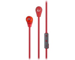 KitSound Bounce Headset Draadloos In-ear Bluetooth Rood