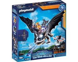 PLAYMOBIL How To Train Your Dragon Dragons: The Nine Realms - Thunder & Tom - 71081