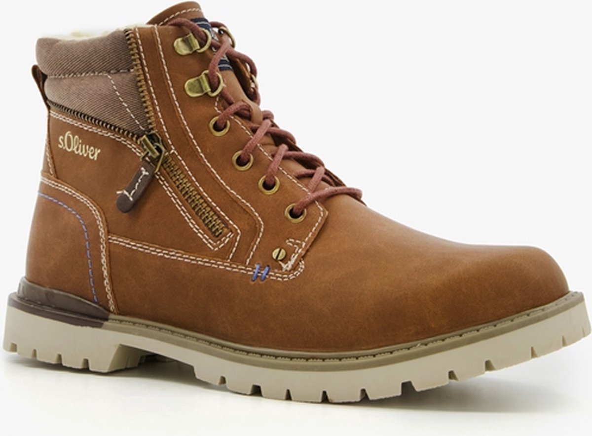 S. Oliver heren veterboots Cognac Maat 42 bol